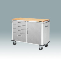 48” wide Rolling Workbench Cabinet, Granite (self-pickup only)